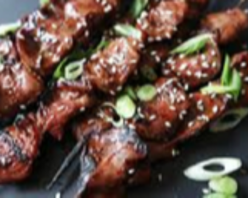 Nagima Yaki Beef (4 Skewers)