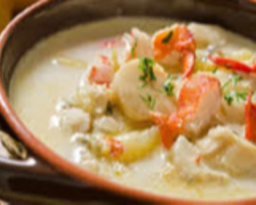 Creamy Seafood Soup