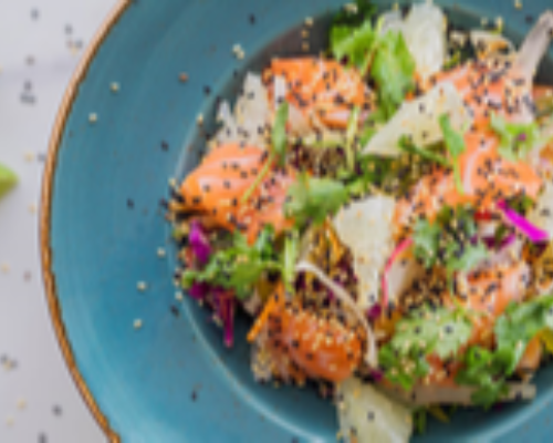 Sashimi Salad (HOT)