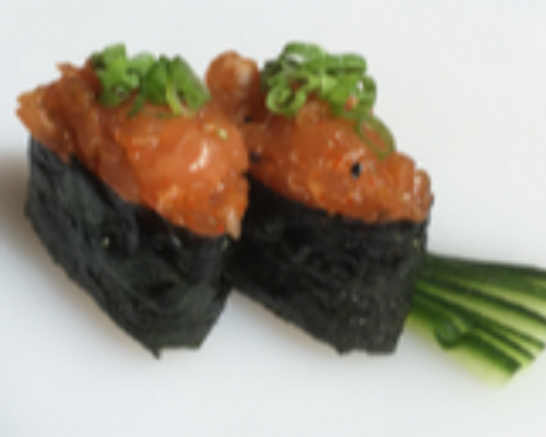 Salmon Gunkan 2 Pcs