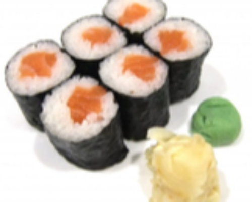 Salmon Maki 6 Pcs