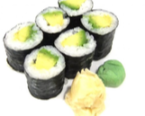 Avocado Maki 6 Pcs
