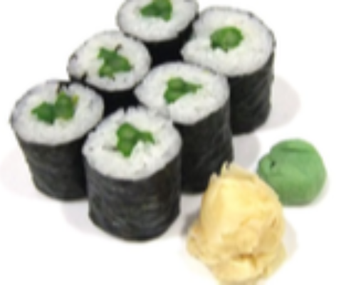Asparagus Maki 6 Pcs