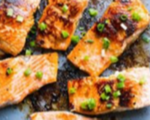 Salmon With Black Pepper