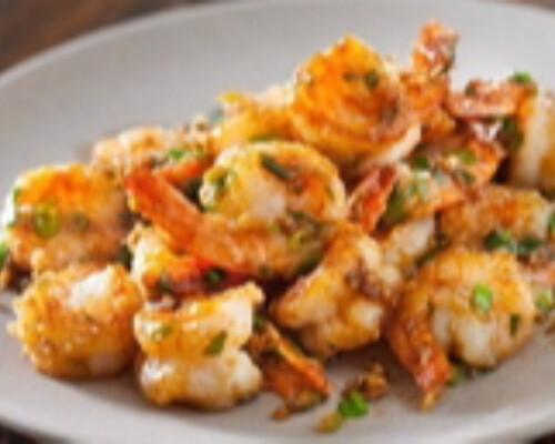 Shrimp With Garlic & Ginger