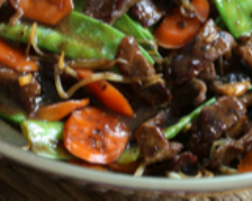 Beef With Black Mushroom And Bamboo Shoots