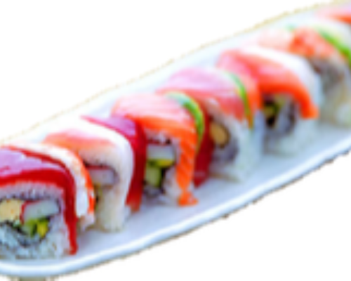Rainbow Roll 4 pcs