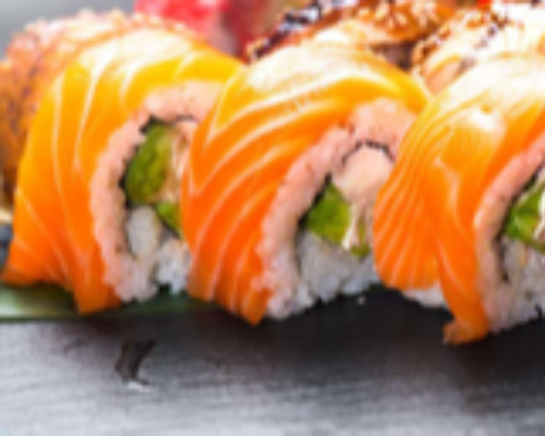 Salmon California Roll 4 Pcs